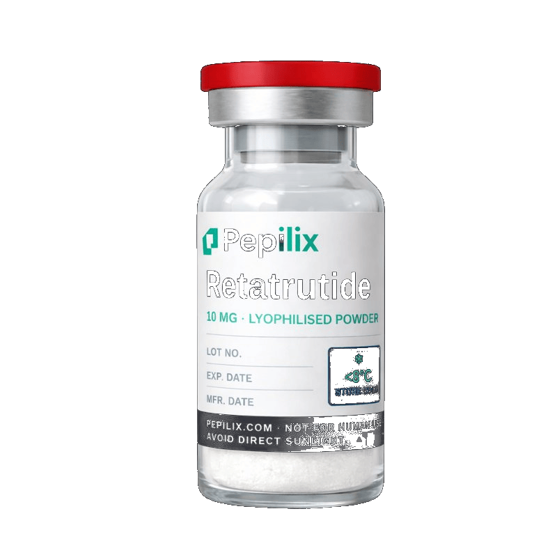 Pepilix Retatrutide 10mg vial
