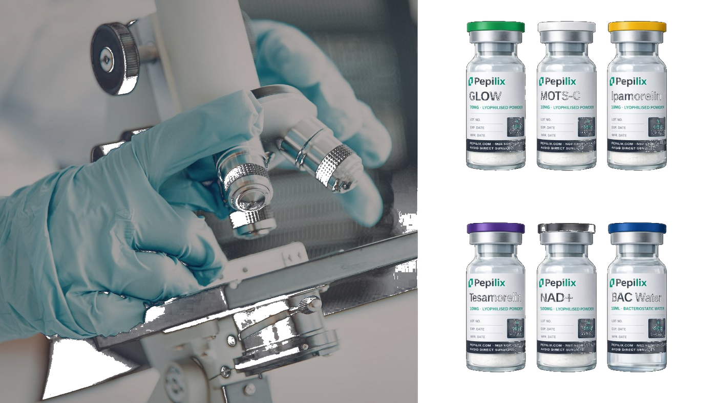 Pepilix research peptide vials
